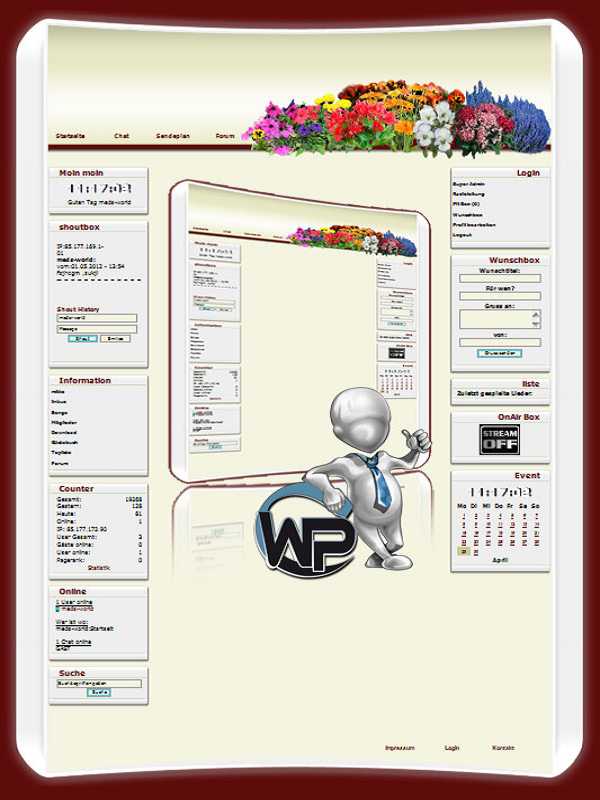 W-P CMS Portal V2 / Webhosting