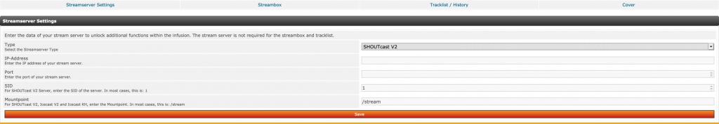 SHOUTcast Tools for PHP-Fusion 7.02.x / Version 1.2.5